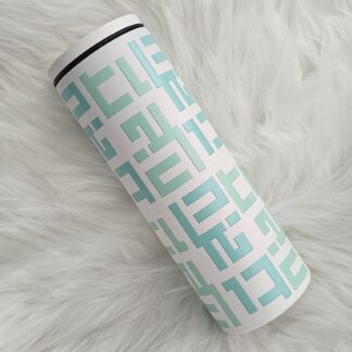 แก้วเก็บความเย็นสีขาว พาดลาย มีสุข มิ้นท์ทูโทน 600 ml. 1,250 บาท ราคาพิเศษ 999 บาท