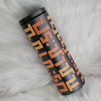 แก้วเก็บความเย็น สีดำ พาดลาย ประชาชน ส้มทรีโทน 600 ml. 1,250 บาท ราคาพิเศษ 999 บาท