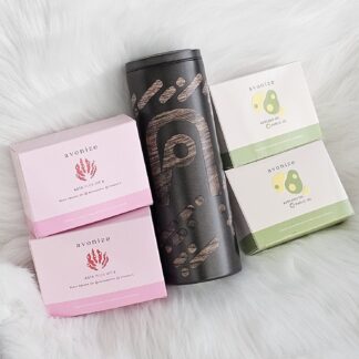 โปรพิเศษ แก้วเก็บความเย็นสีดำ ลาย ค ไม้สักทอง + Avonize Avocado Oil Plus Garlic Oil 2 + Avonize Asta Plus Vit 2